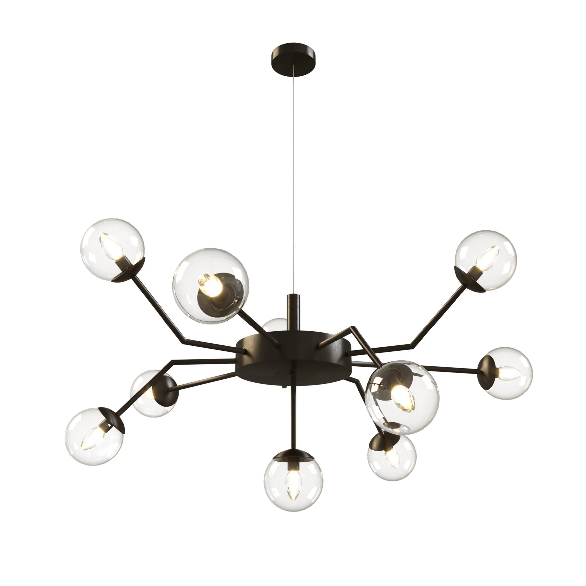 Atom Ceiling Lamp 3D model_2