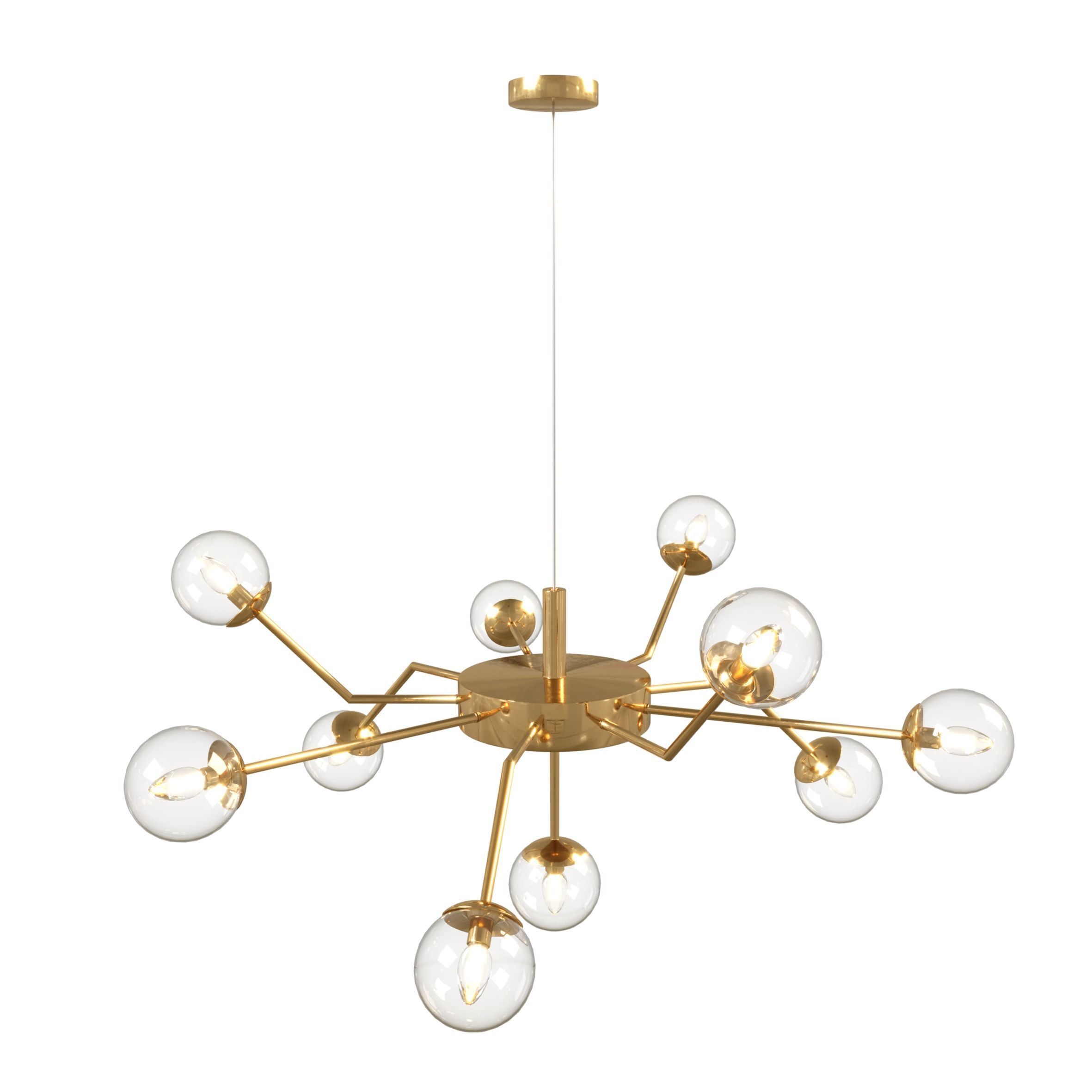 Atom Ceiling Lamp 3D model_5