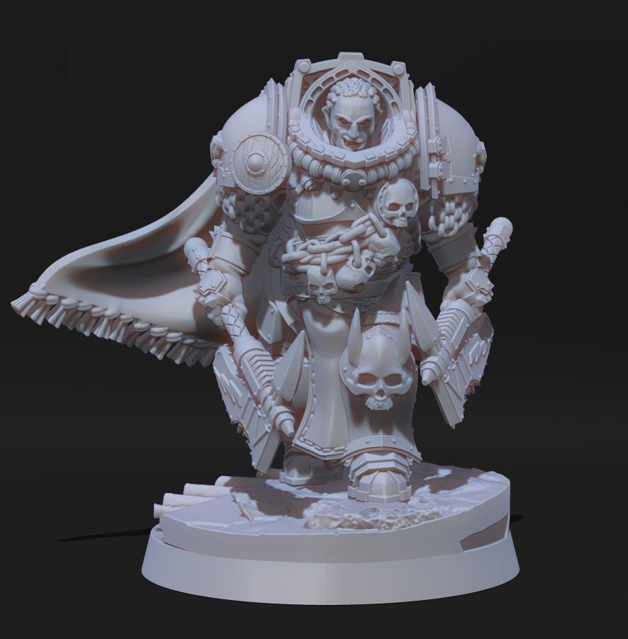 Tempest Legion - Lord Akrom 3D print model_5