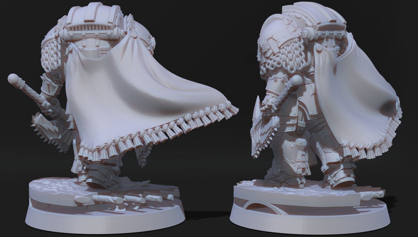 Tempest Legion - Lord Akrom 3D print model_6