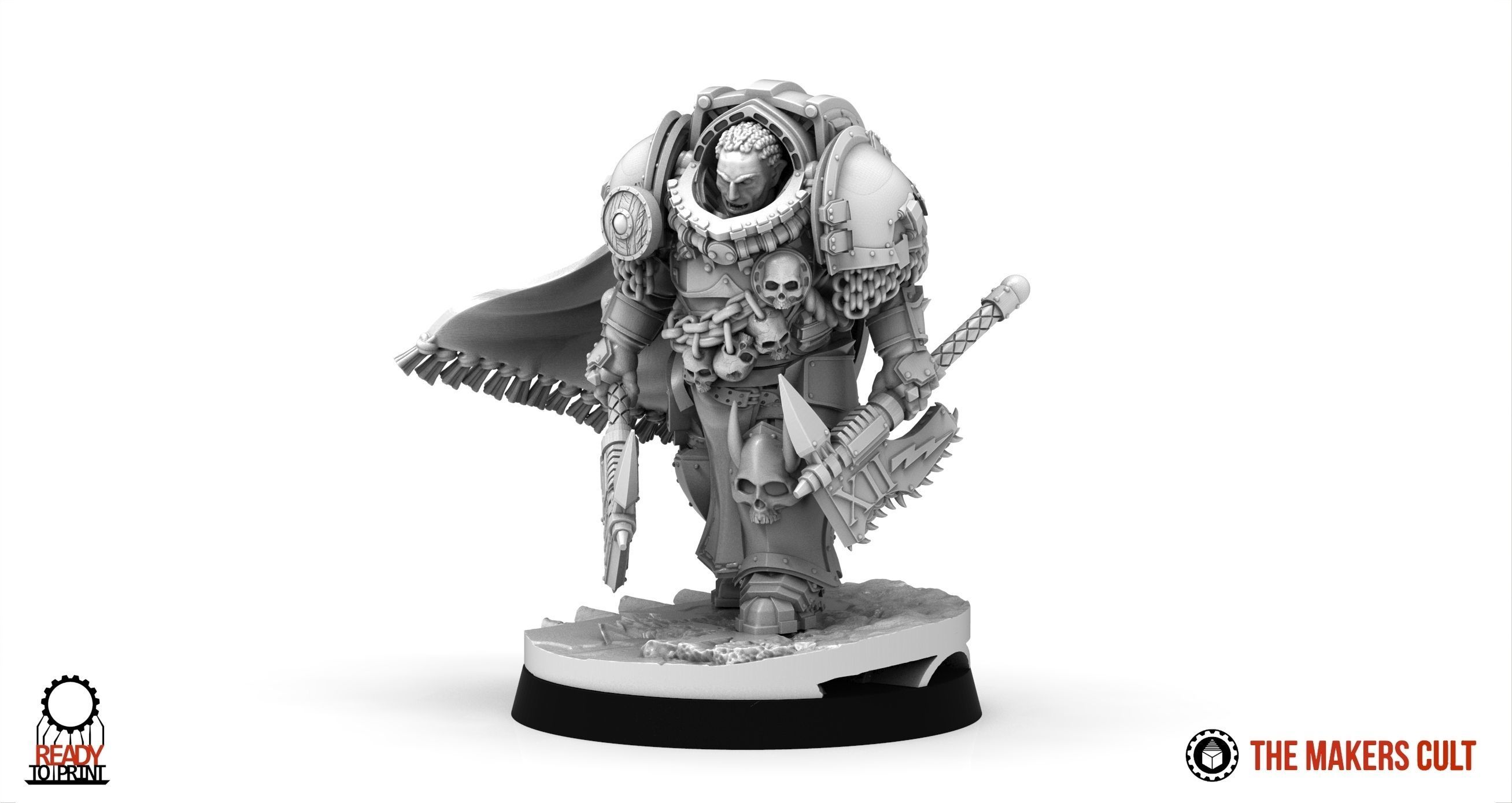 Tempest Legion - Lord Akrom 3D print model_10