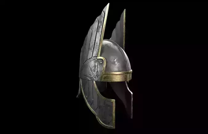 Gondor Second Age lord of the rings helmet 3d digital download 3D print model