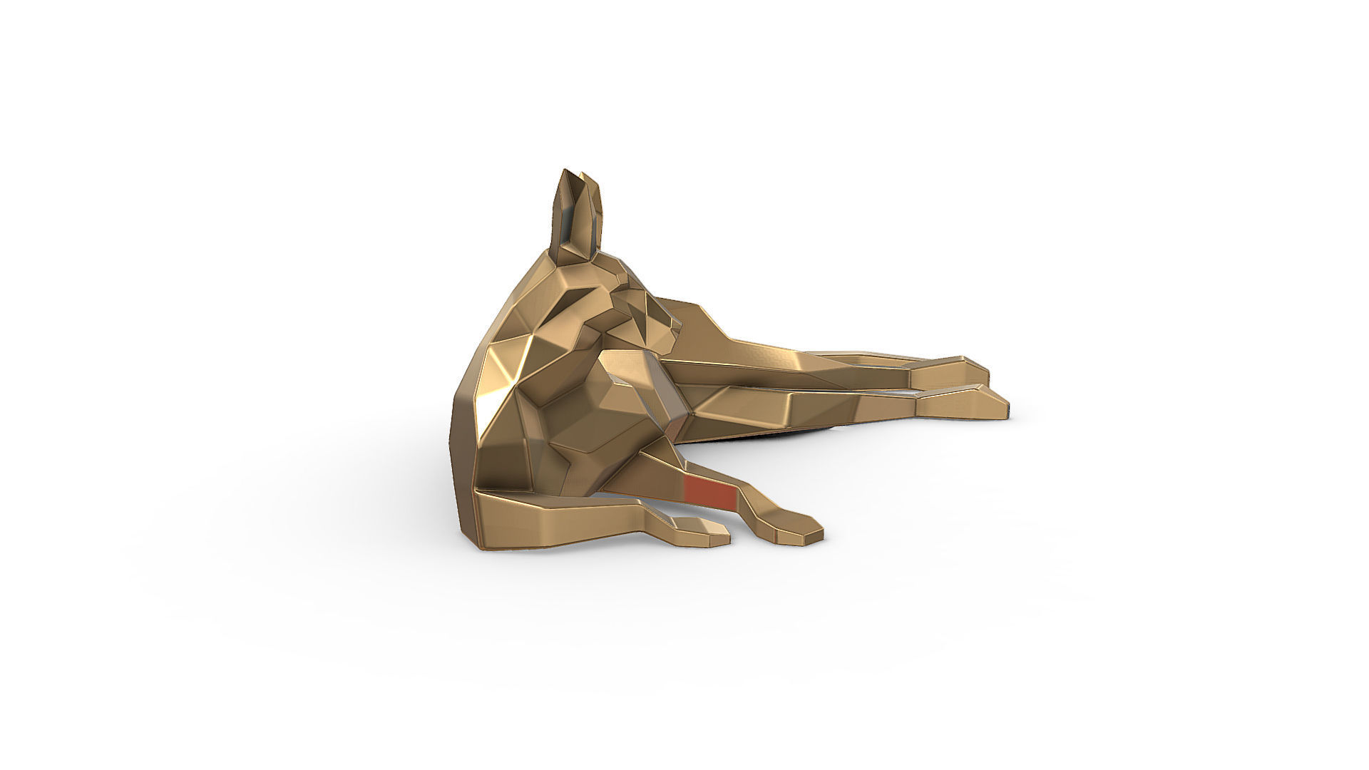 kangaroo 3D print model_9