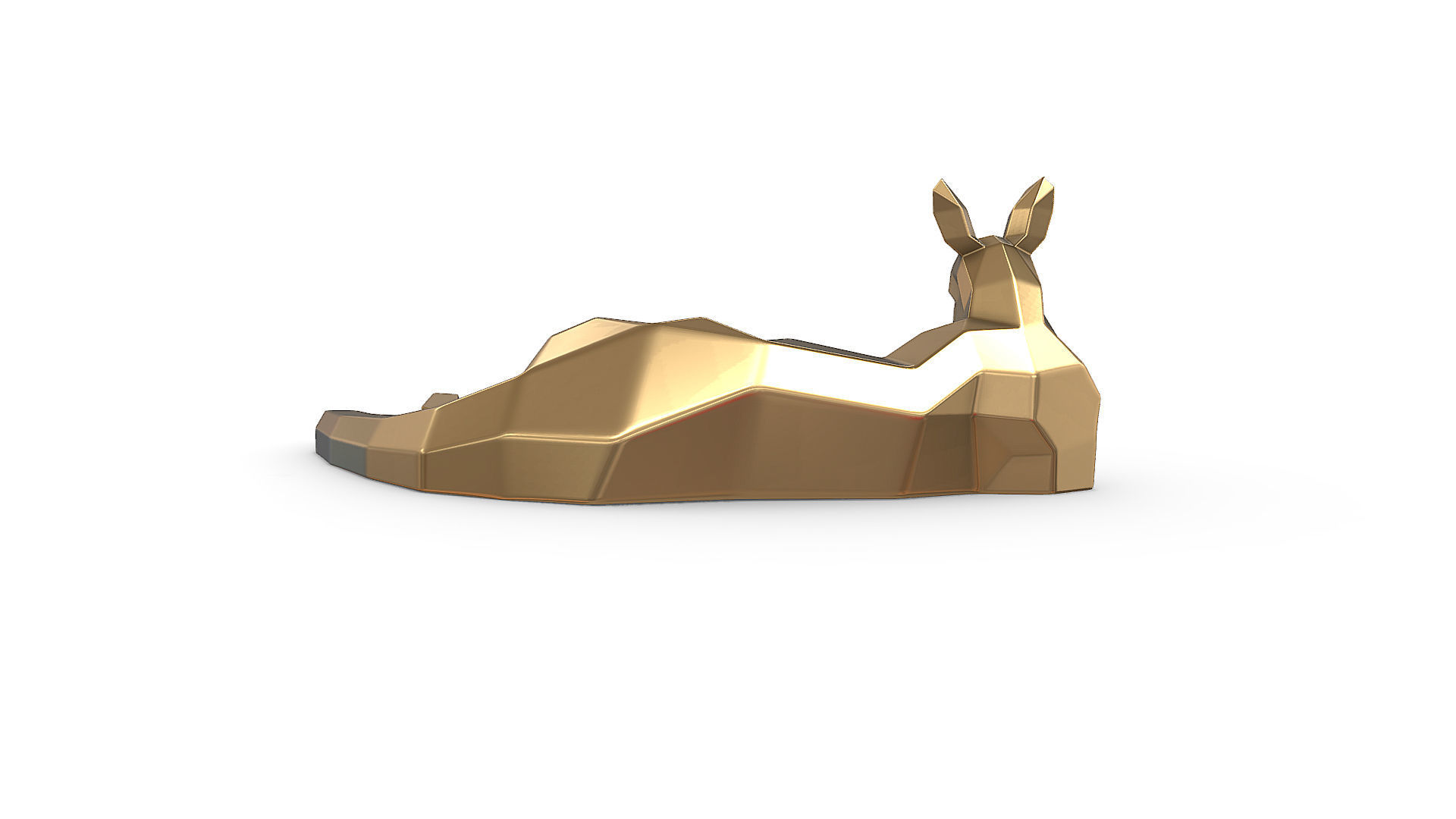 kangaroo 3D print model_6