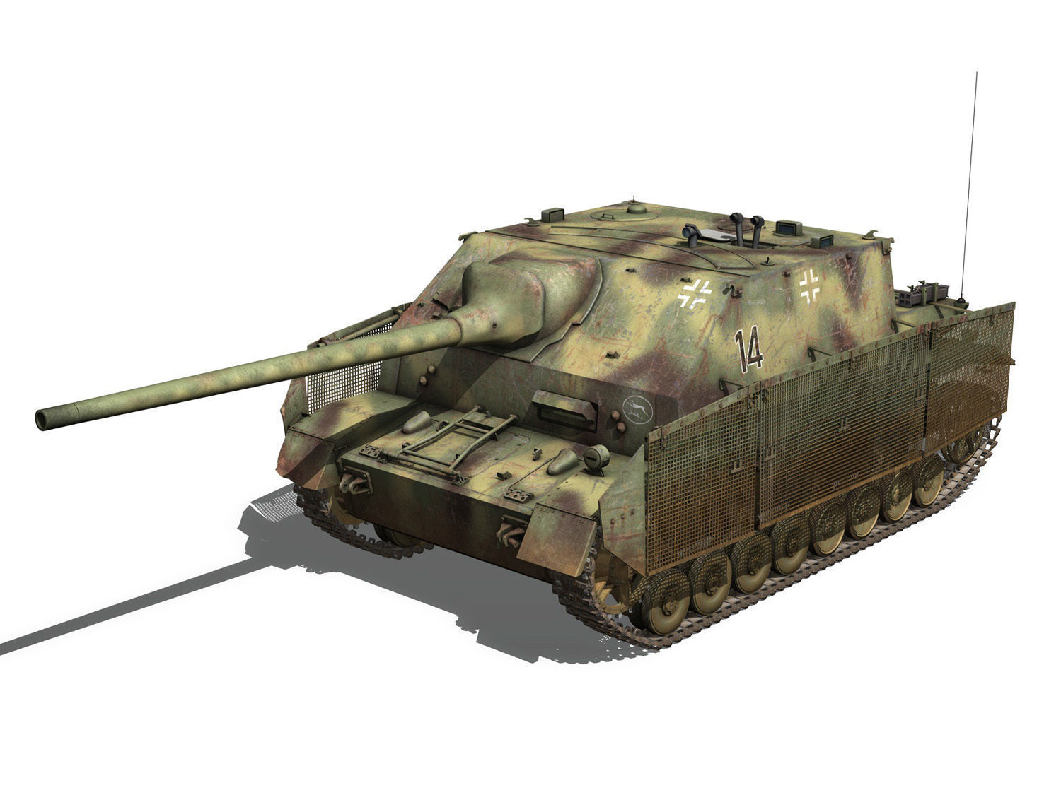 Jagdpanzer IV - L70 A - 14 3D model_2