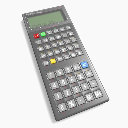 Generic Scientific Calculator 3D model