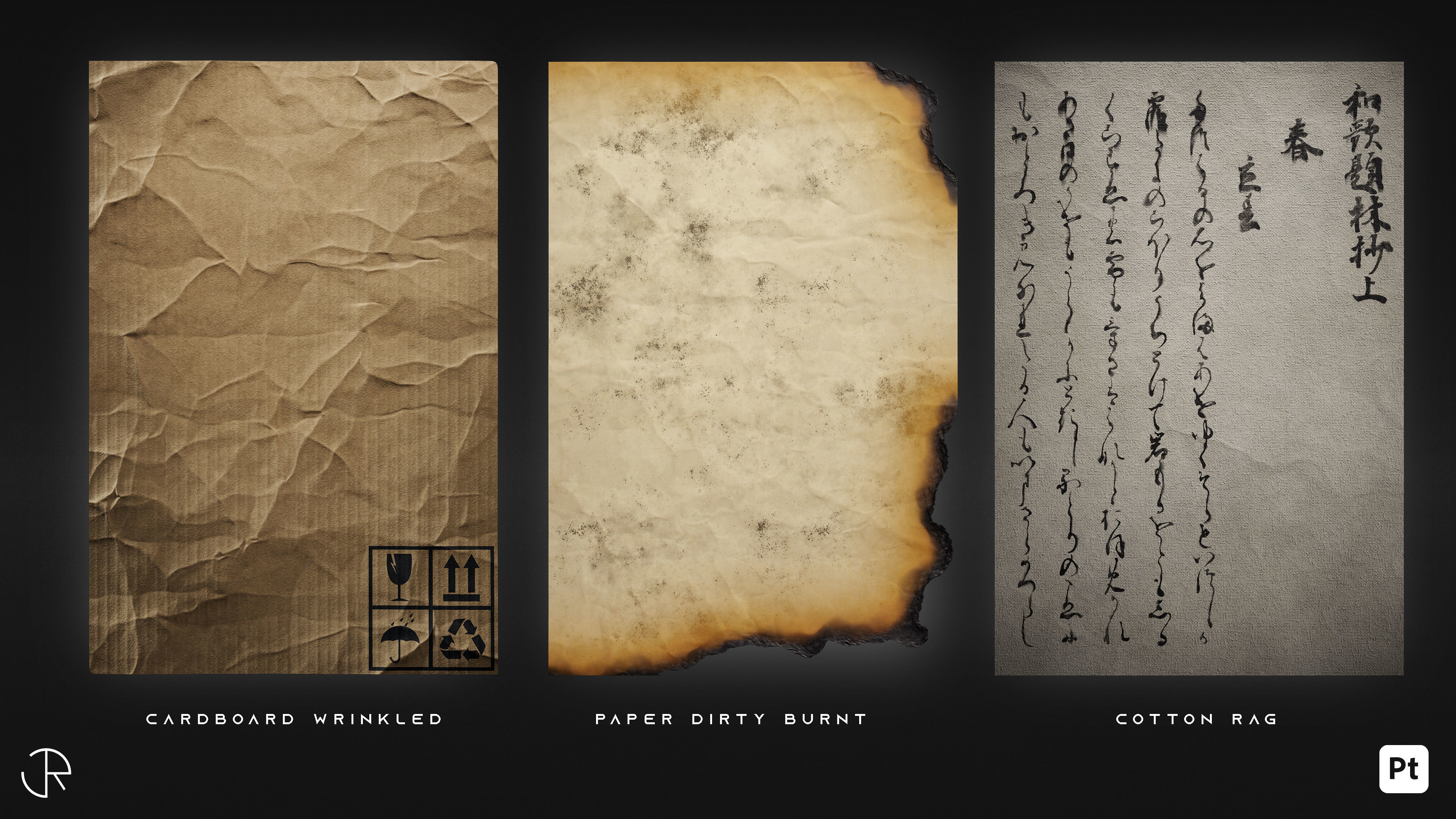 Paper and Book Cover Smart Materials for substance 3d painter Texture_11