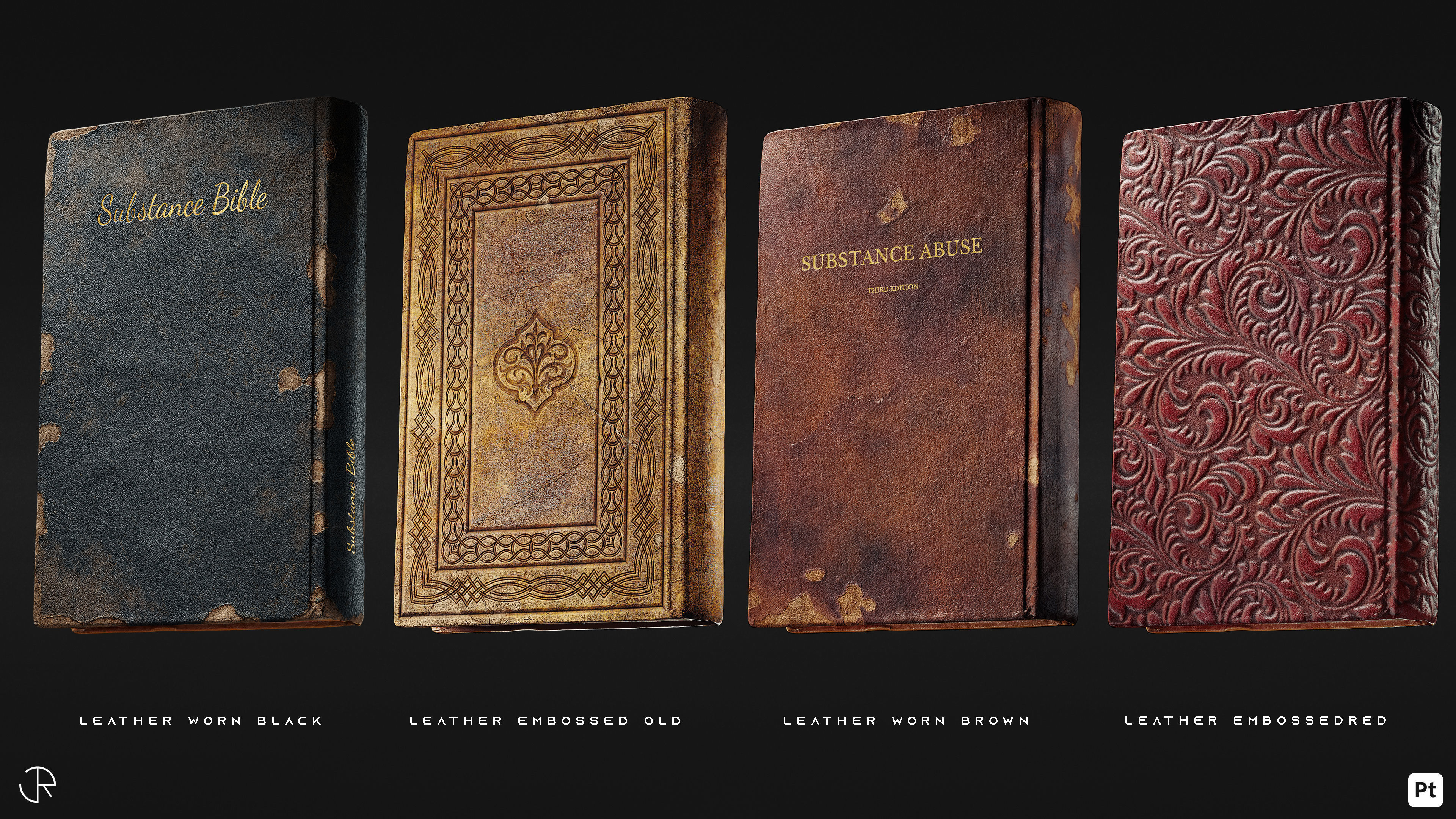 Paper and Book Cover Smart Materials for substance 3d painter Texture_2