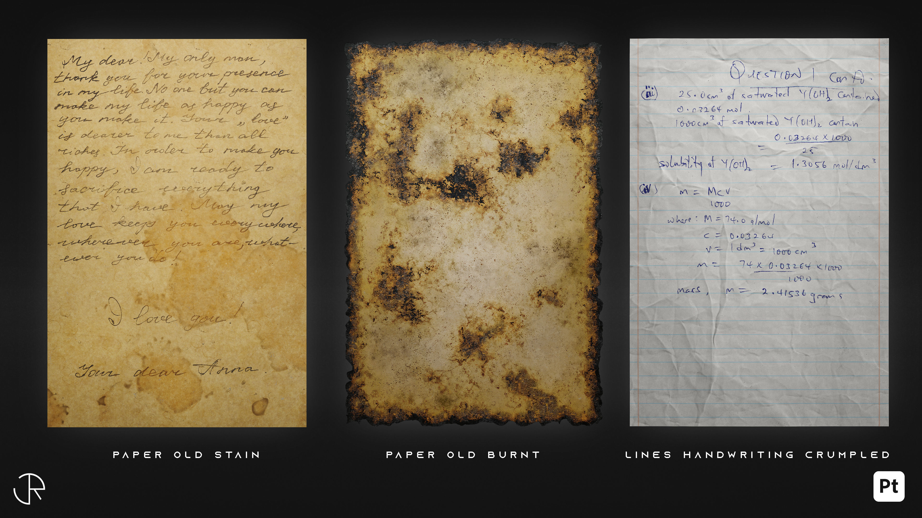 Paper and Book Cover Smart Materials for substance 3d painter Texture_14