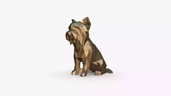 Yorkshire Terrier figure