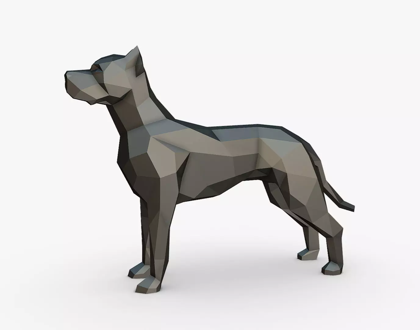 dogo argentino 3D print model_0