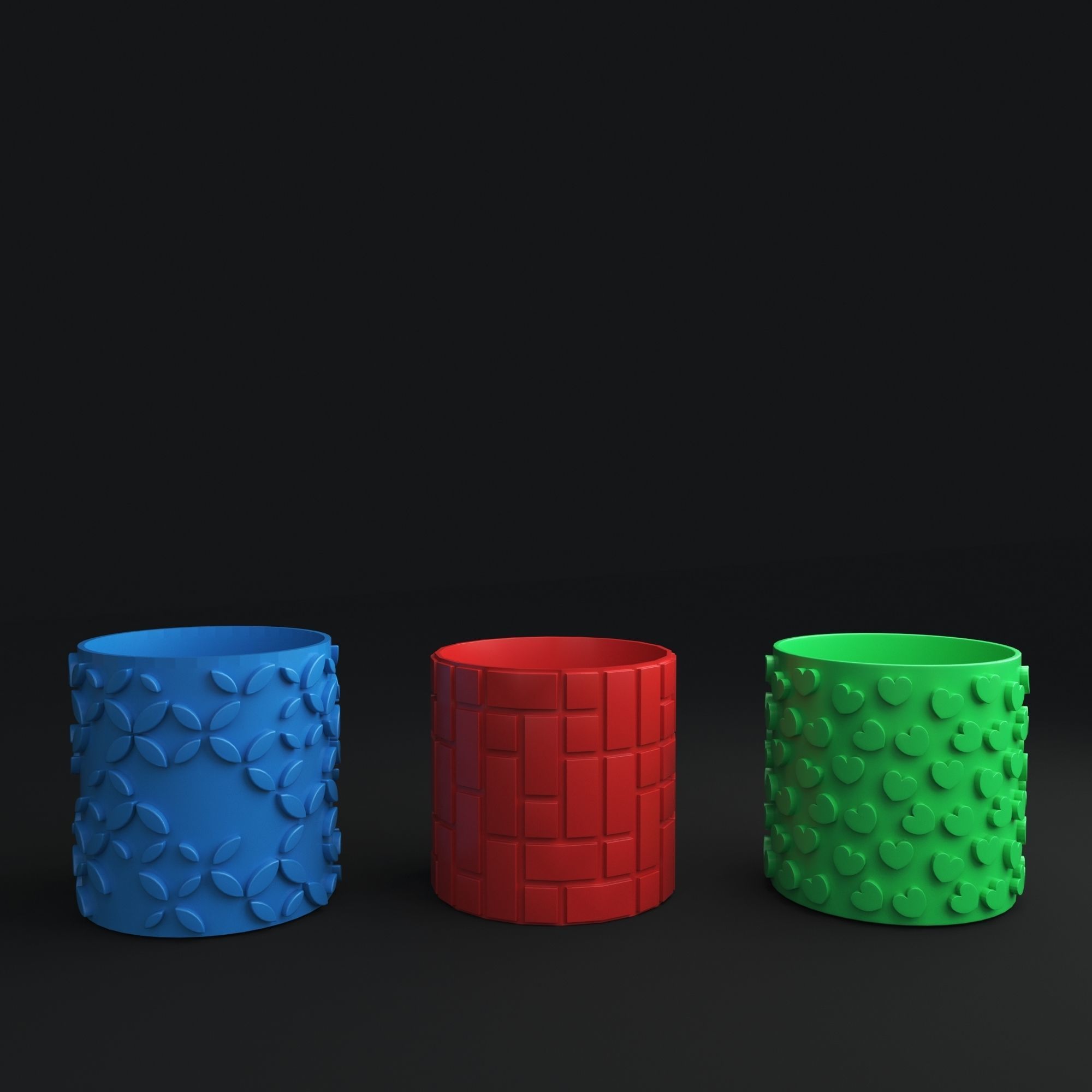 3D Printed STL File for Unique Pot and Vase Design 3D print model_4