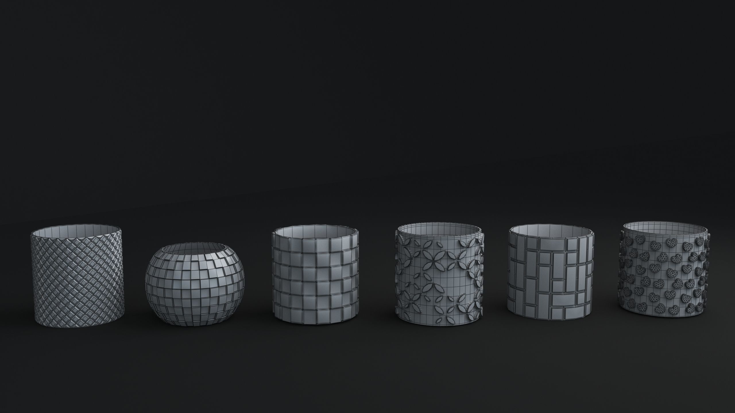 3D Printed STL File for Unique Pot and Vase Design 3D print model_6