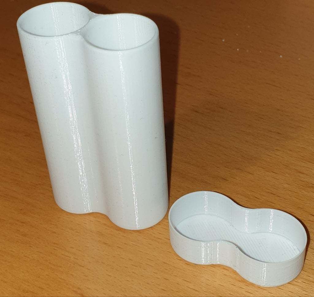 18650 Battery Case 3D model 3D printable | CGTrader