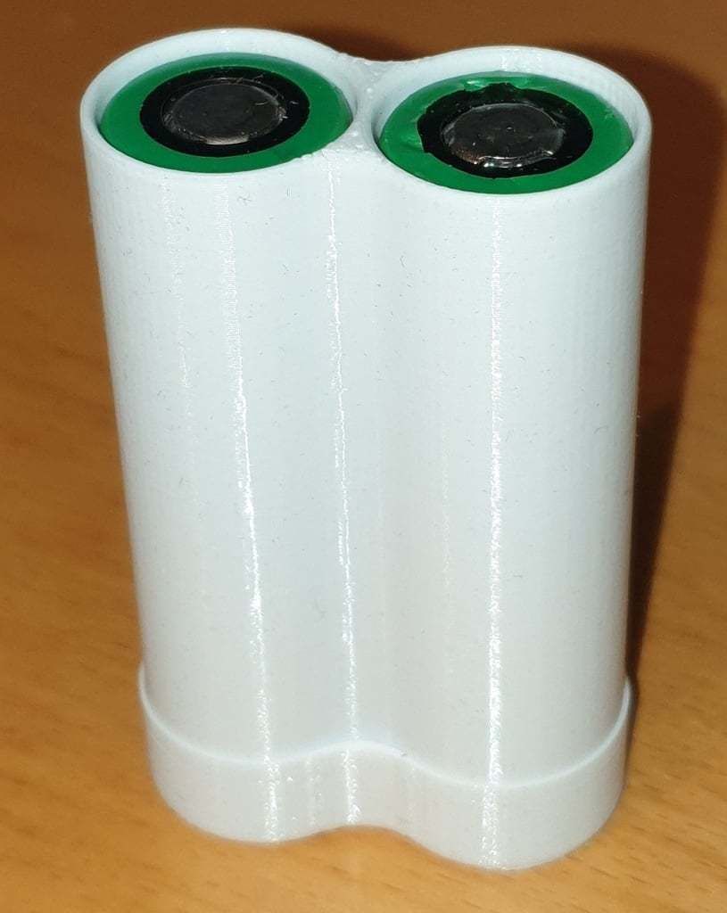 18650 Battery Case 3D print model_1