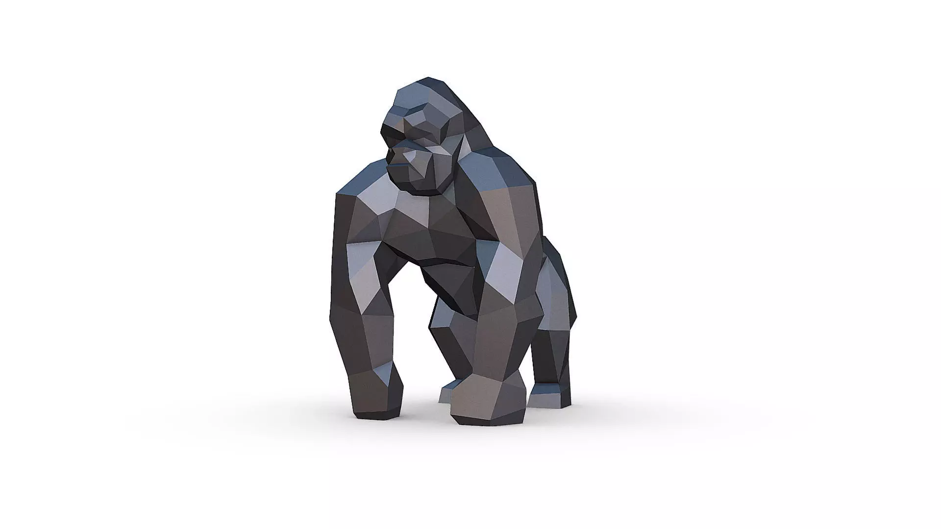 Gorilla 3D print model_0
