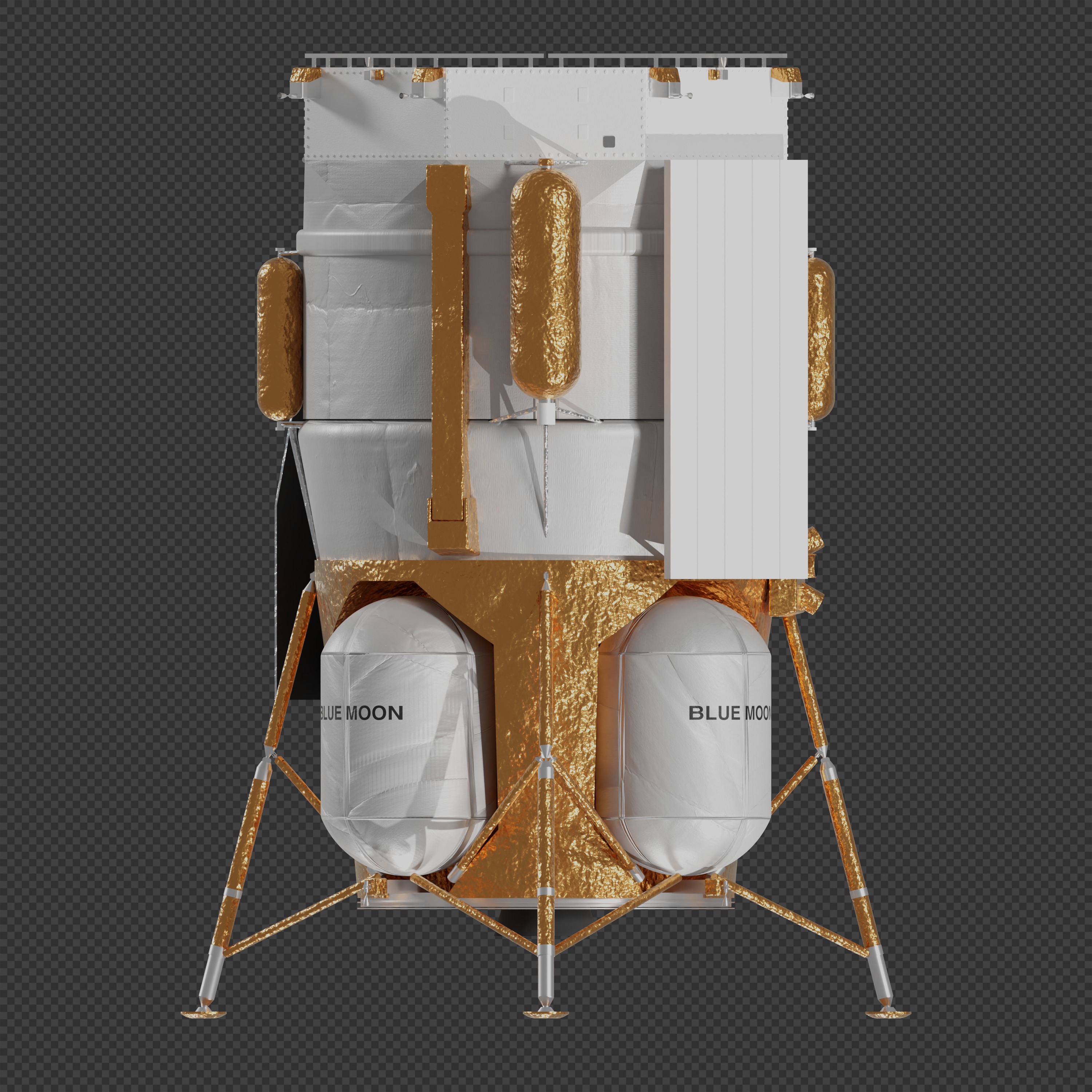 Blue Moon Mk1 Lunar Lander 3D model_2