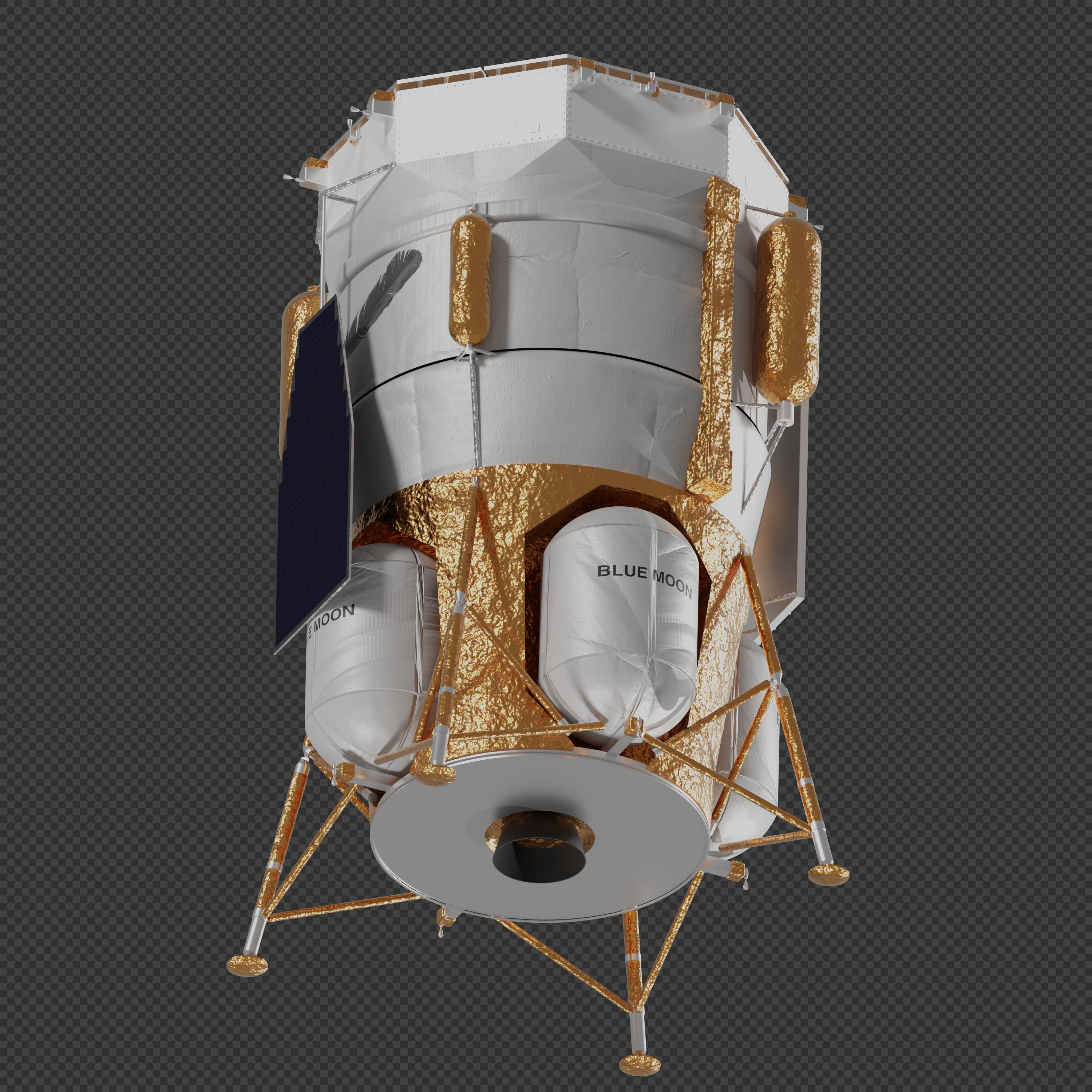 Blue Moon Mk1 Lunar Lander 3D model_4