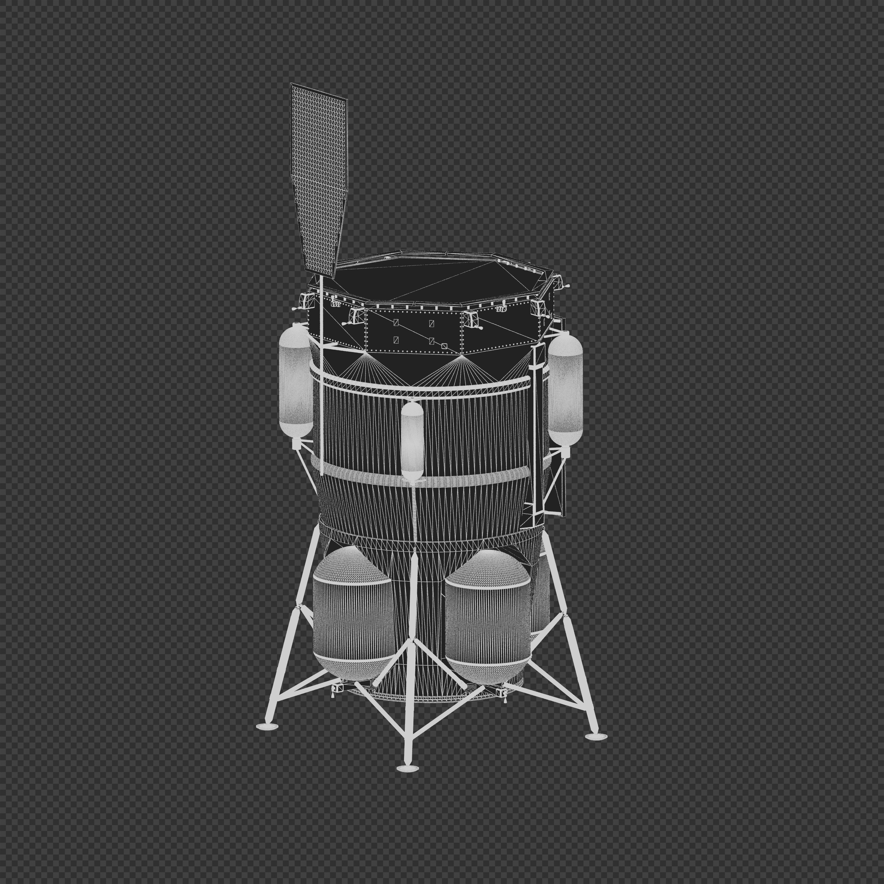 Blue Moon Mk1 Lunar Lander 3D model_10