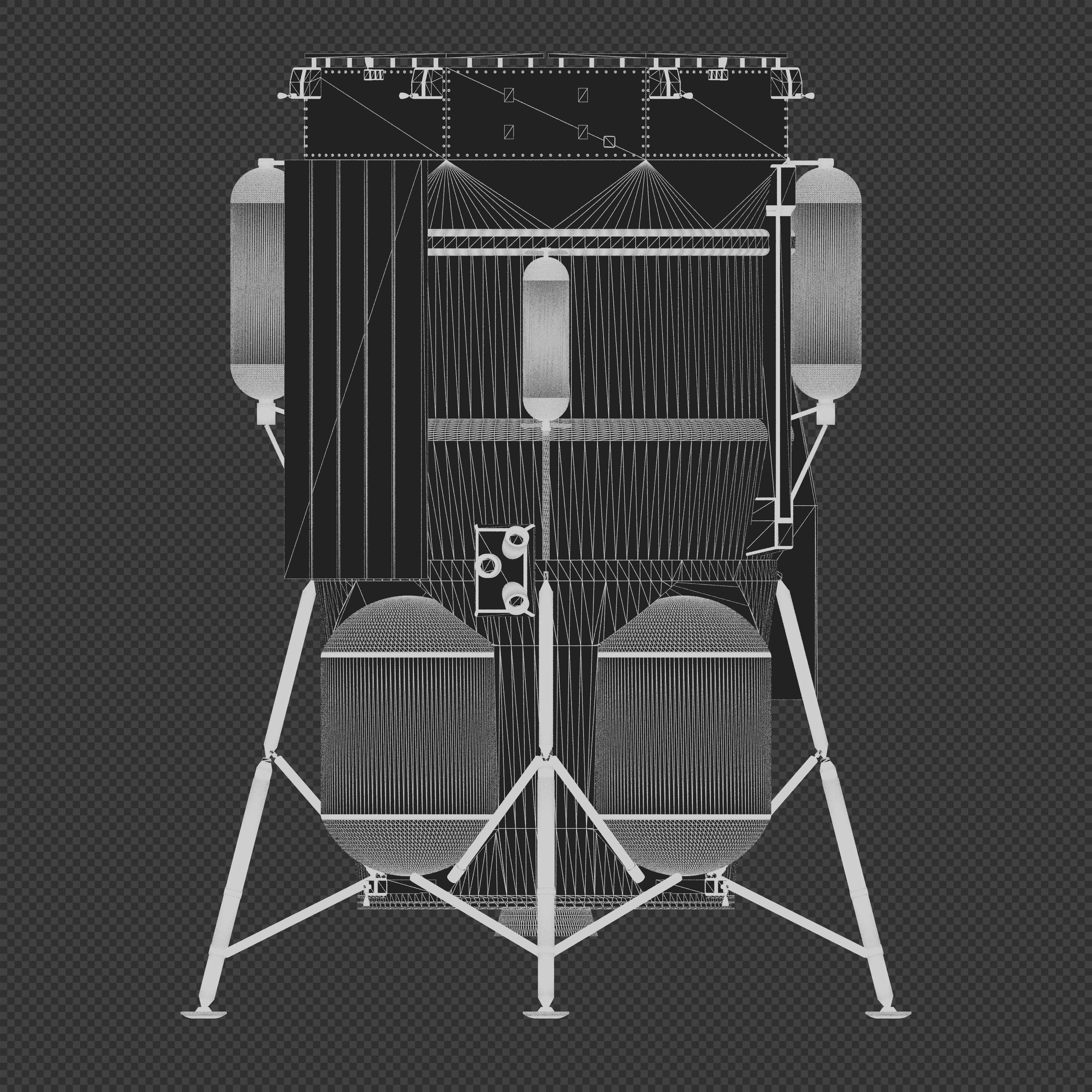 Blue Moon Mk1 Lunar Lander 3D model_7