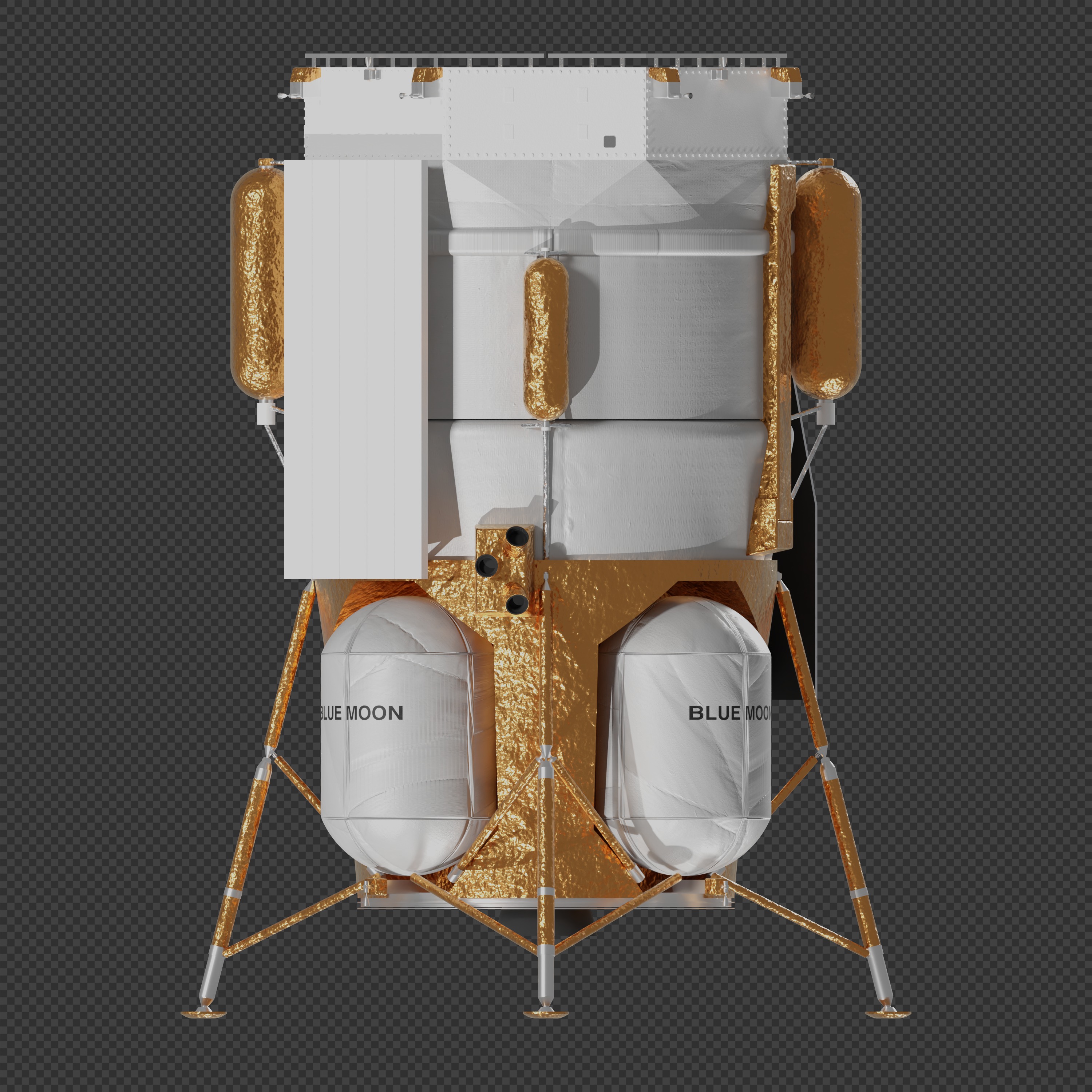 Blue Moon Mk1 Lunar Lander 3D model_3