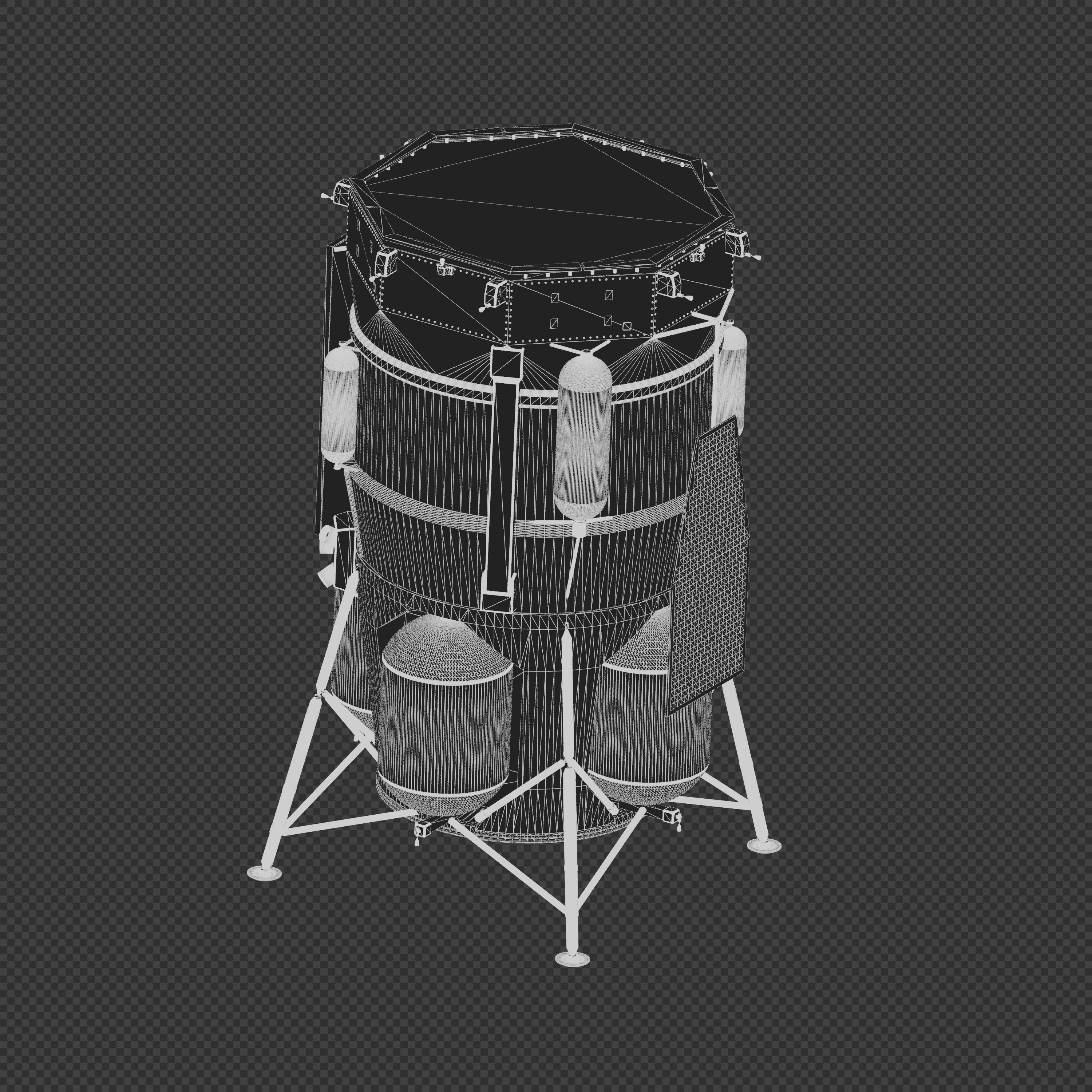 Blue Moon Mk1 Lunar Lander 3D model_8