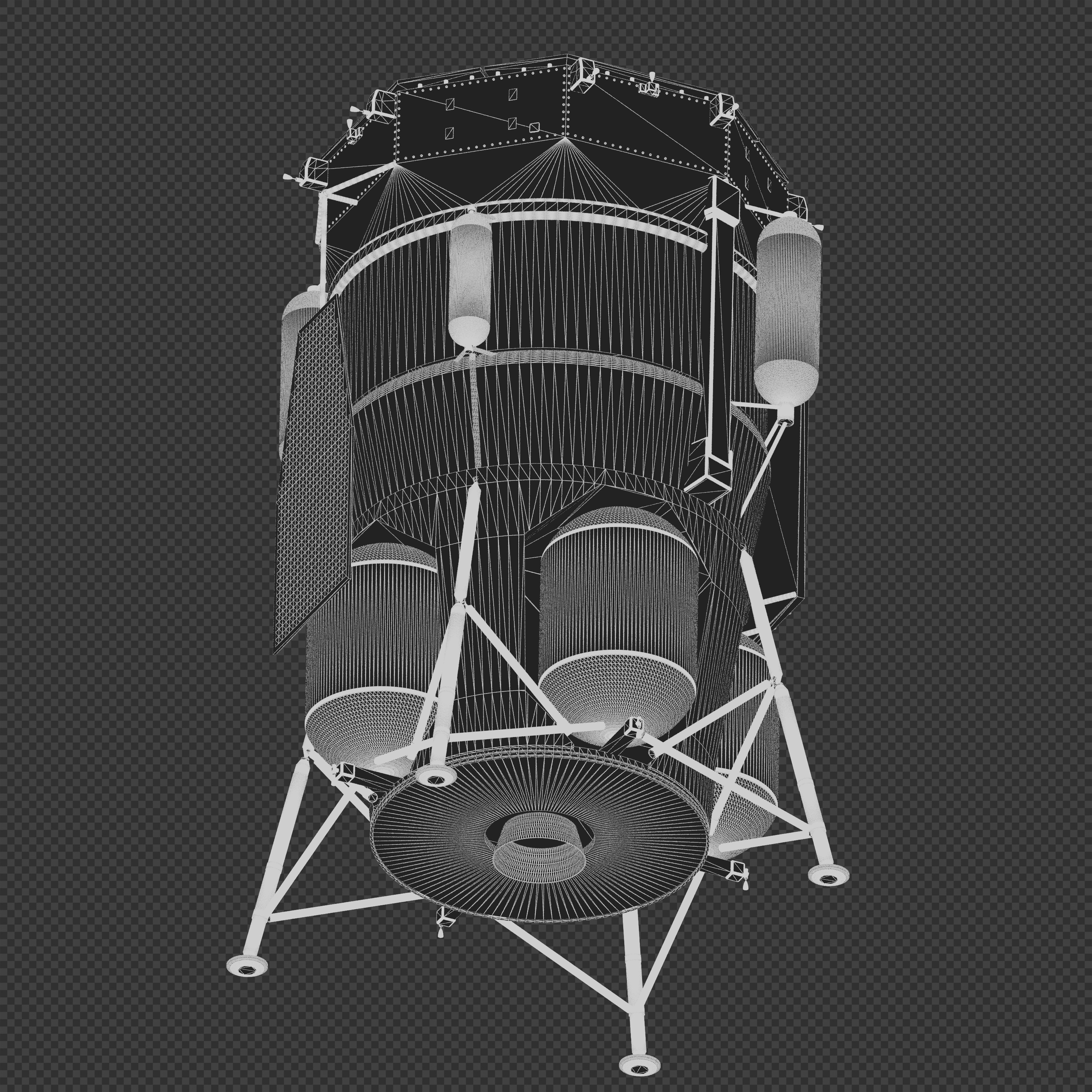 Blue Moon Mk1 Lunar Lander 3D model_9