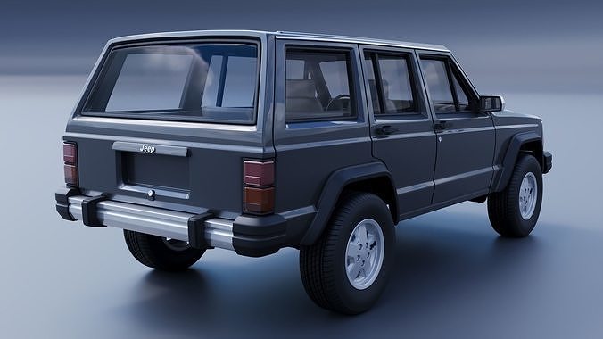 Jeep Cherokee XJ 1984   3D print model 5