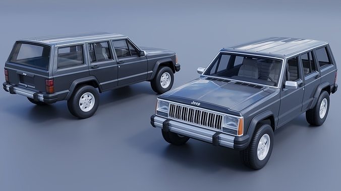Jeep Cherokee XJ 1984   3D print model 2