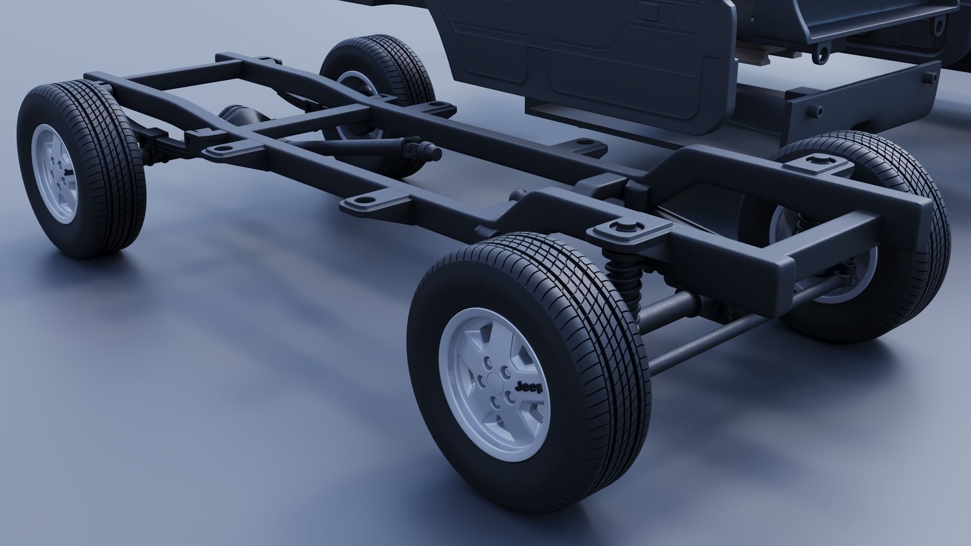 Jeep Cherokee XJ 1984   3D print model_23