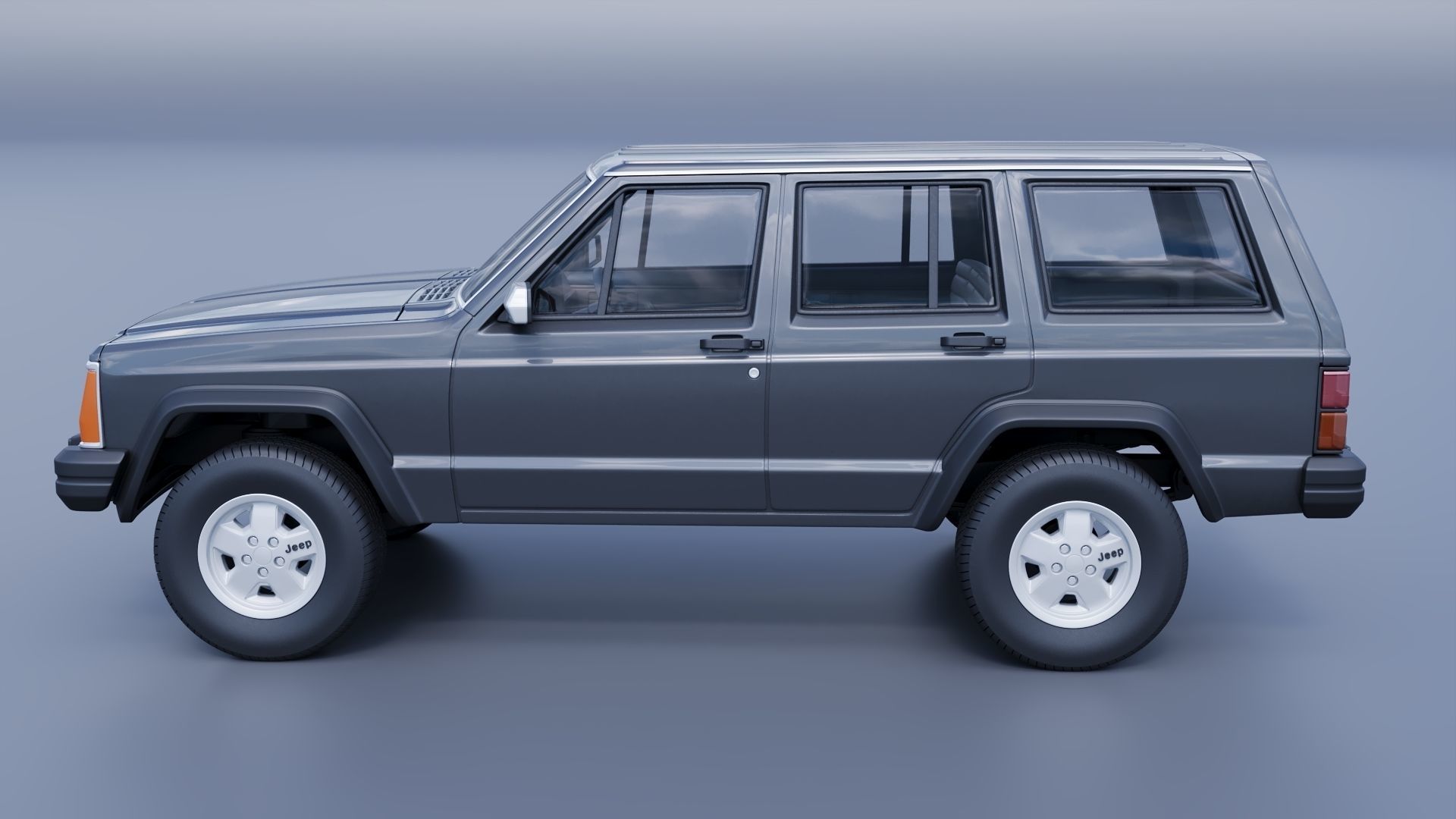 Jeep Cherokee XJ 1984   3D print model_20