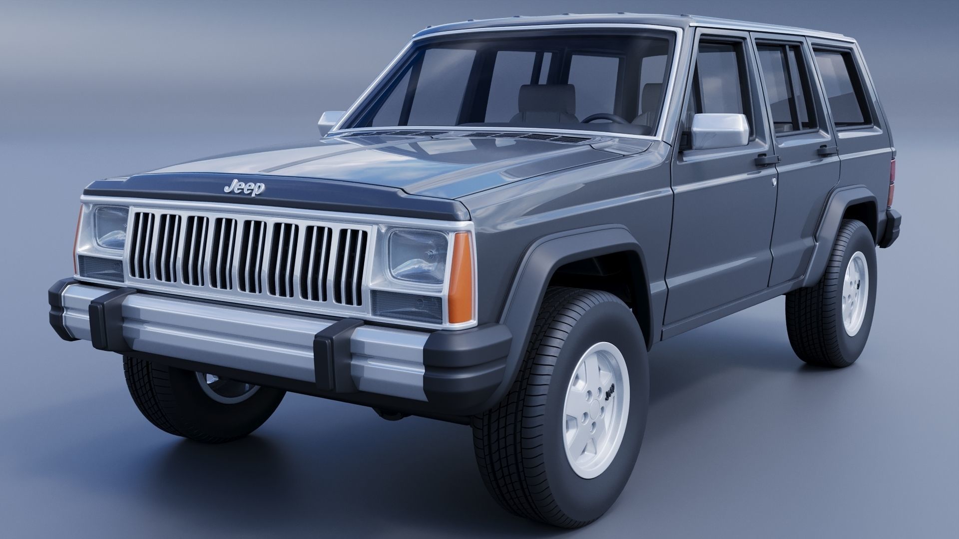 Jeep Cherokee XJ 1984   3D print model_2