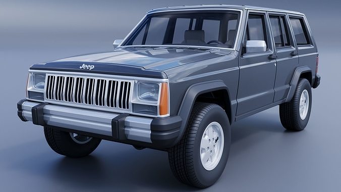 Jeep Cherokee XJ 1984   3D print model 3
