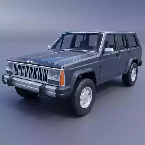 Jeep Cherokee XJ 1984   3D print model