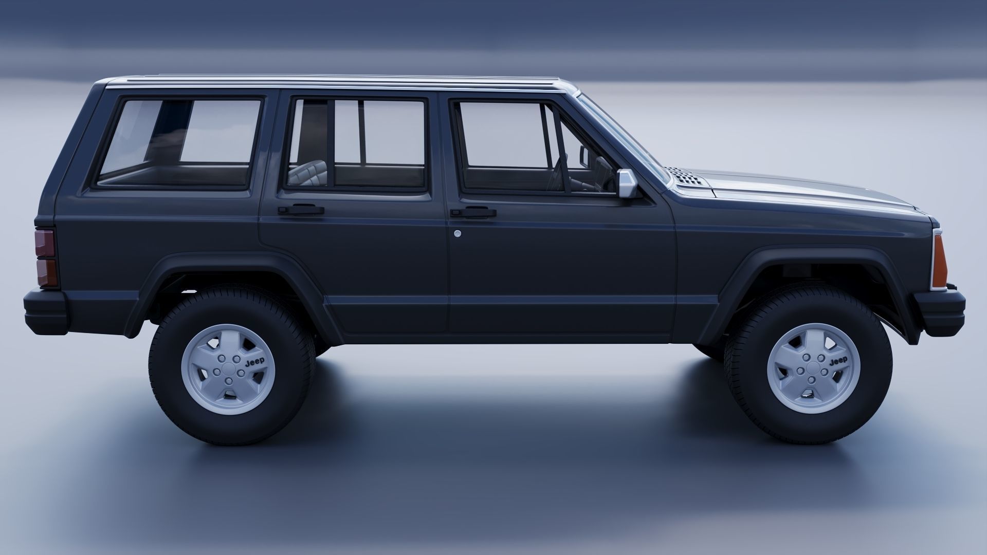 Jeep Cherokee XJ 1984   3D print model_6