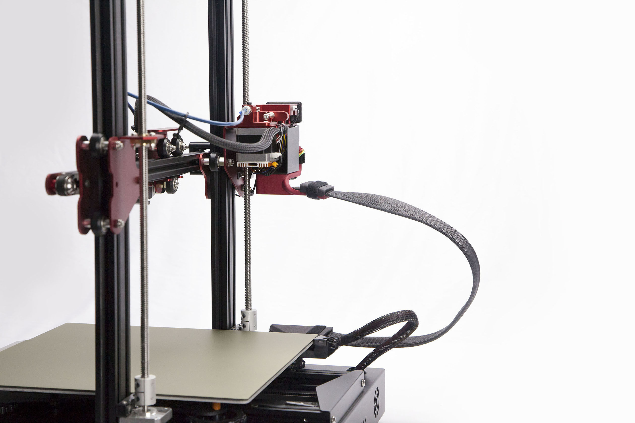 Bender - Creality CR10S Ribbon Cable Diverter 3D print model_5