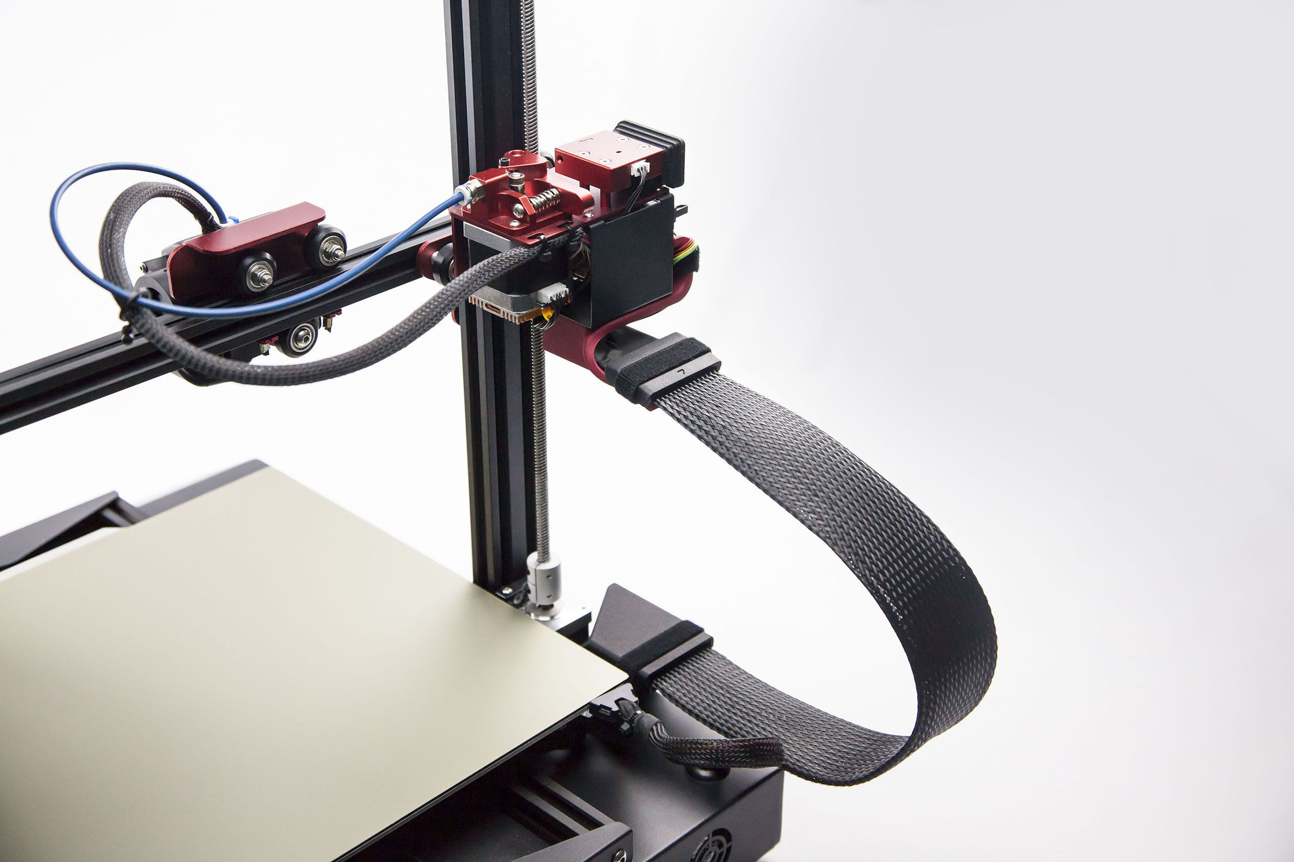 Bender - Creality CR10S Ribbon Cable Diverter 3D print model_3