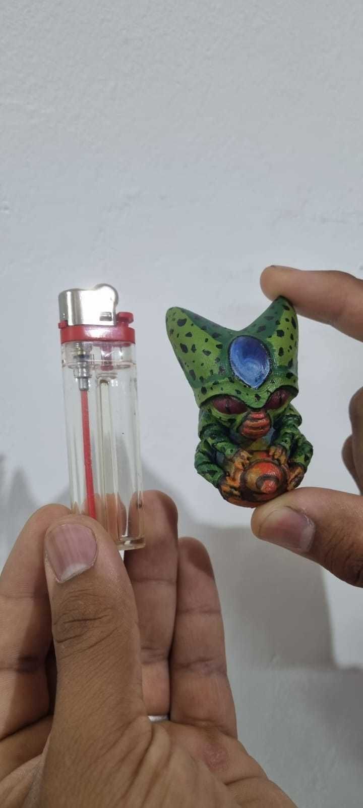 LARVA FETO CELL DRAGON BALL Z para imprimir 3D print model_6