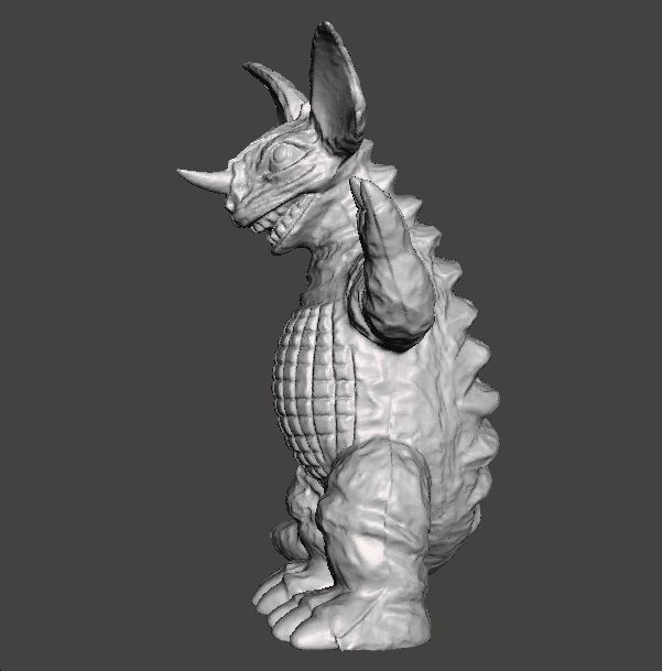 BARAGON 70S VINTAGE TOY FIGURE MODEL FOR KIDS KAIJU 3D print model_1
