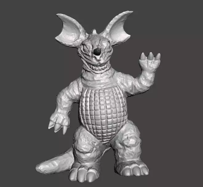 BARAGON 70S VINTAGE TOY FIGURE MODEL FOR KIDS KAIJU 3D print model_0