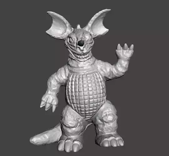 BARAGON 70S VINTAGE TOY FIGURE MODEL FOR KIDS KAIJU 3D print model