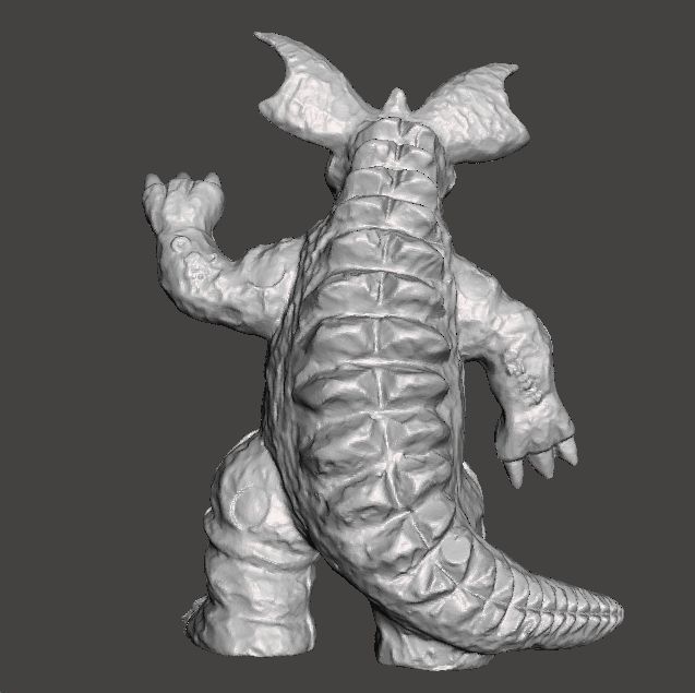 BARAGON 70S VINTAGE TOY FIGURE MODEL FOR KIDS KAIJU 3D print model_2