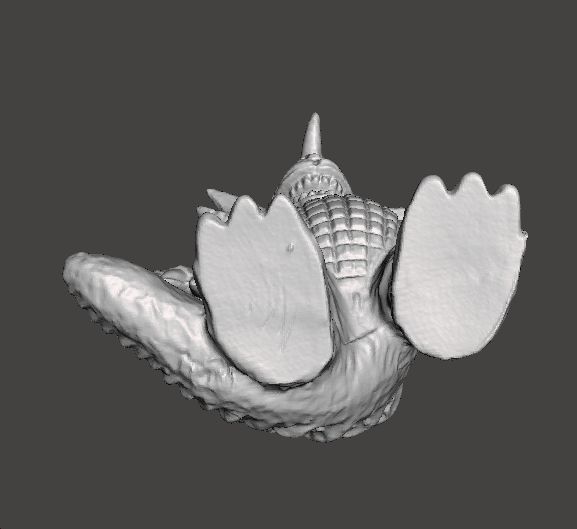 BARAGON 70S VINTAGE TOY FIGURE MODEL FOR KIDS KAIJU 3D print model_5