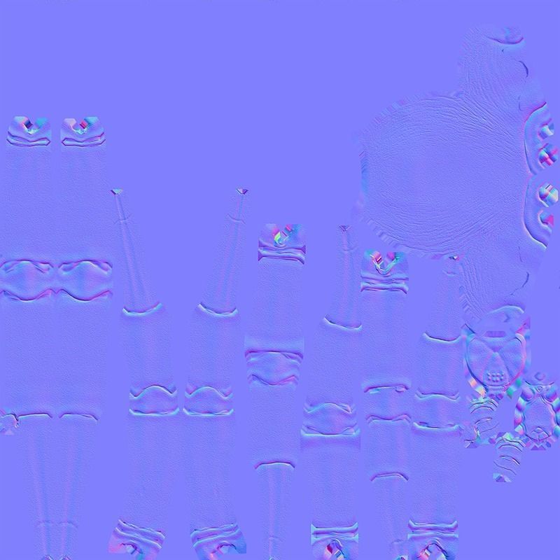 Black Widow Spider Low-poly 3D model_17