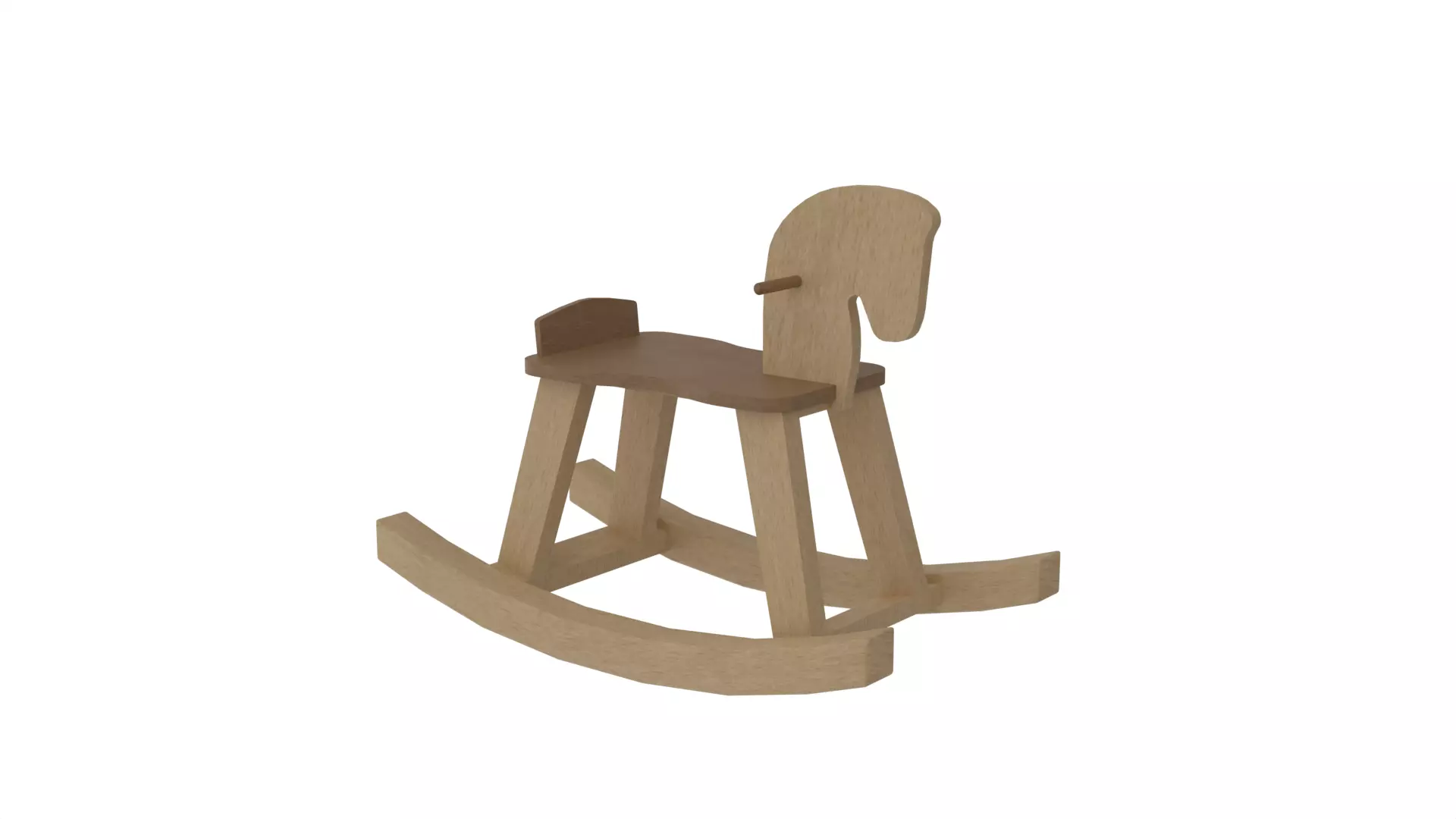 Rocking Horse Free 3D model