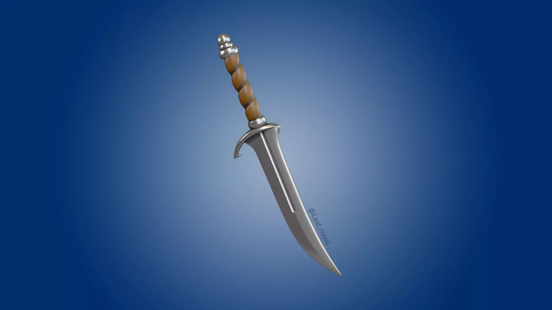 Baldurs Gate Dagger for cosplay 3D print model_0
