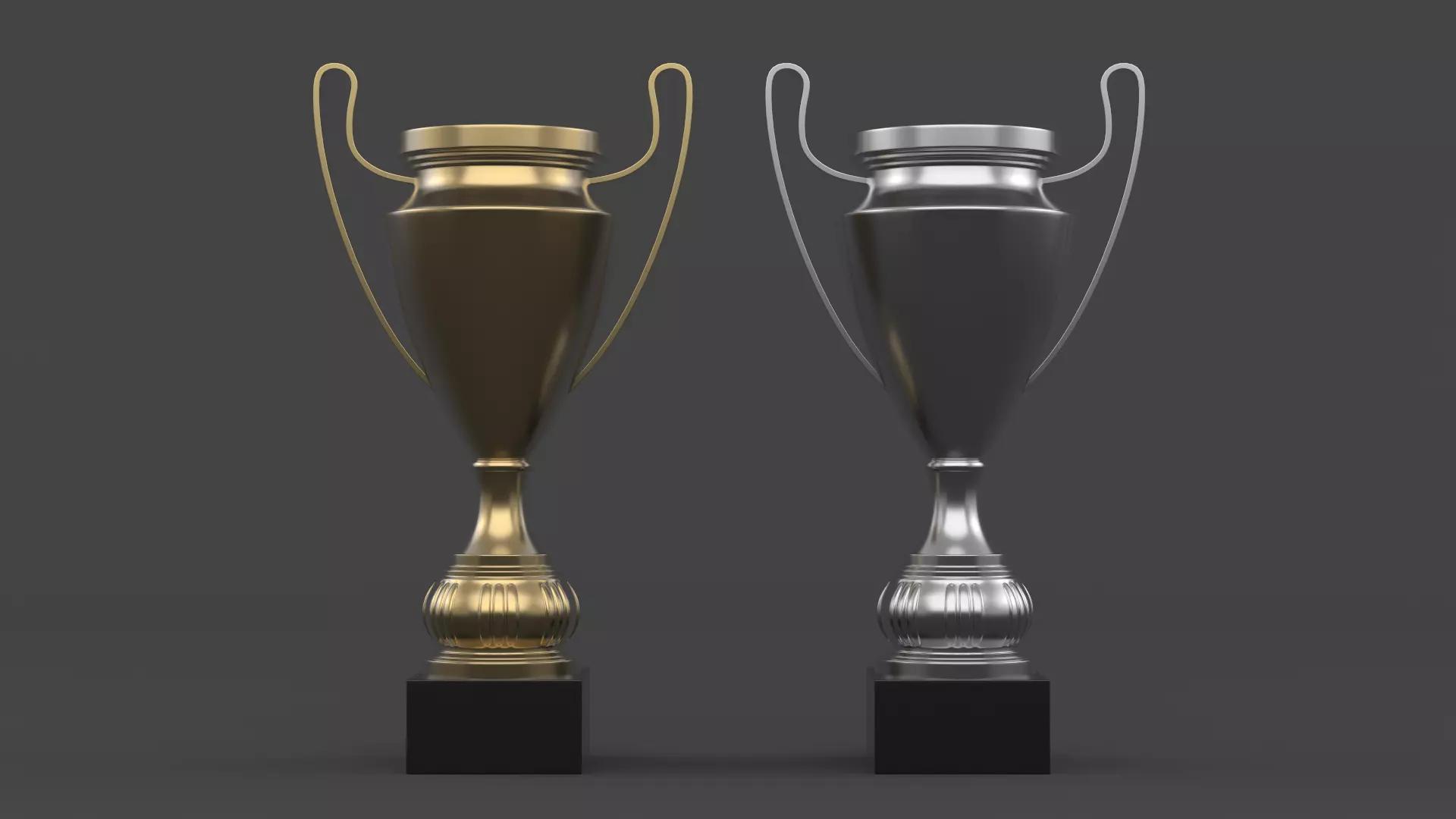 Trophy Cups 3D model_0