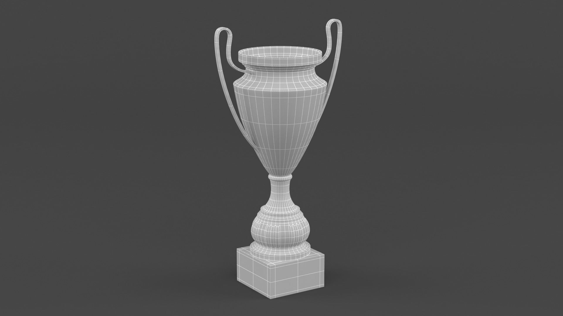 Trophy Cups 3D model_9
