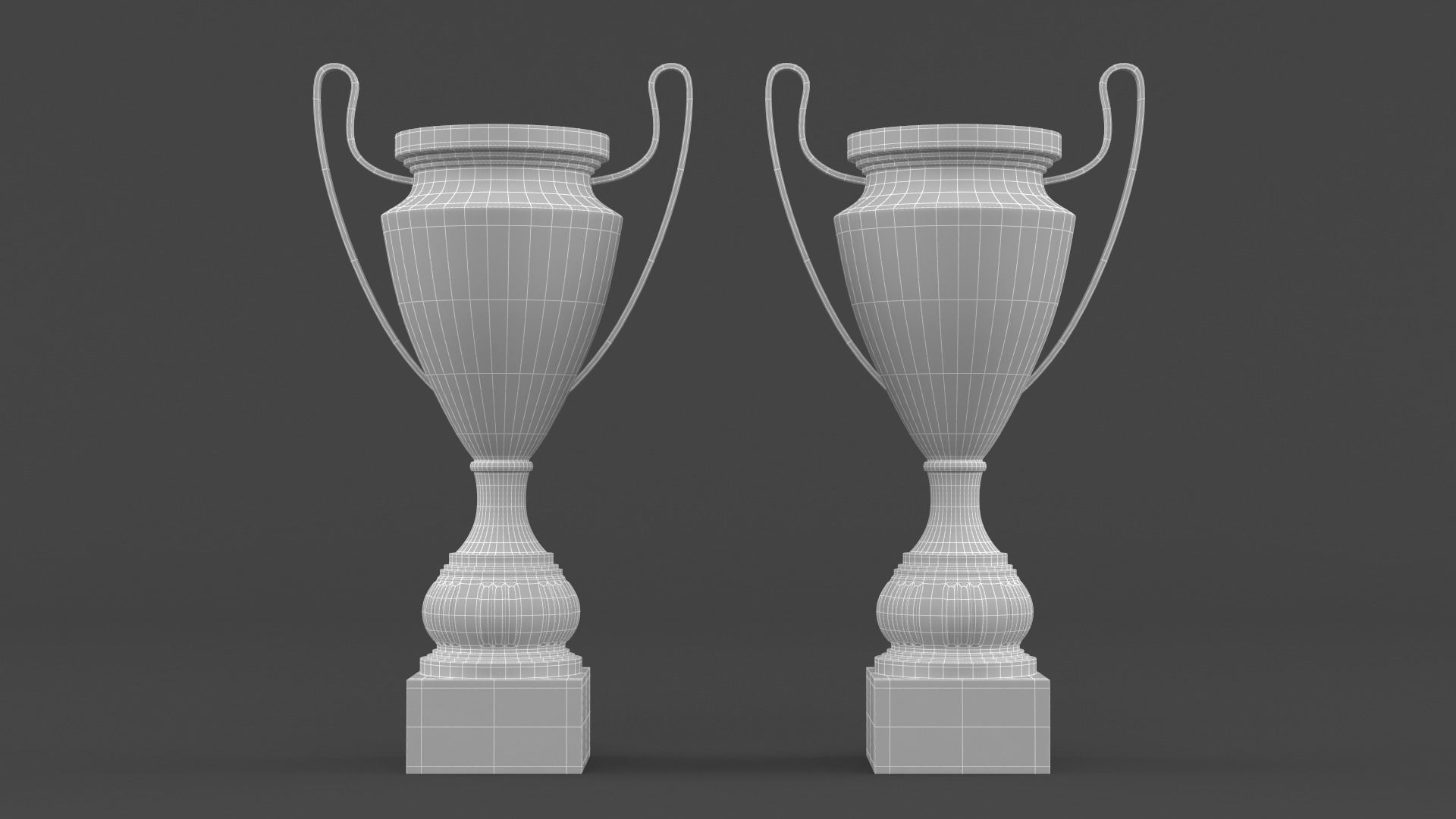 Trophy Cups 3D model_5