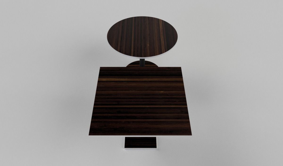 Table 04 simple model Free 3D model_2